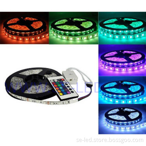 RGB IP68 Outdoor led flexible strip light